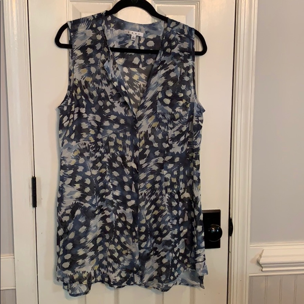 CAbi Avery Tunic Top- Size L